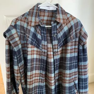 IRO Gabyn Flannel jacket. New without tags…